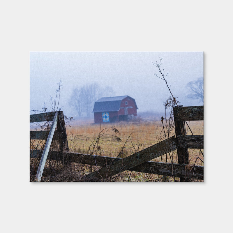 AUTO-MOCKUP WHITE | Valle Crucis North Carolina Barn | 1 Piece | Gallery Wrap | group=4x3