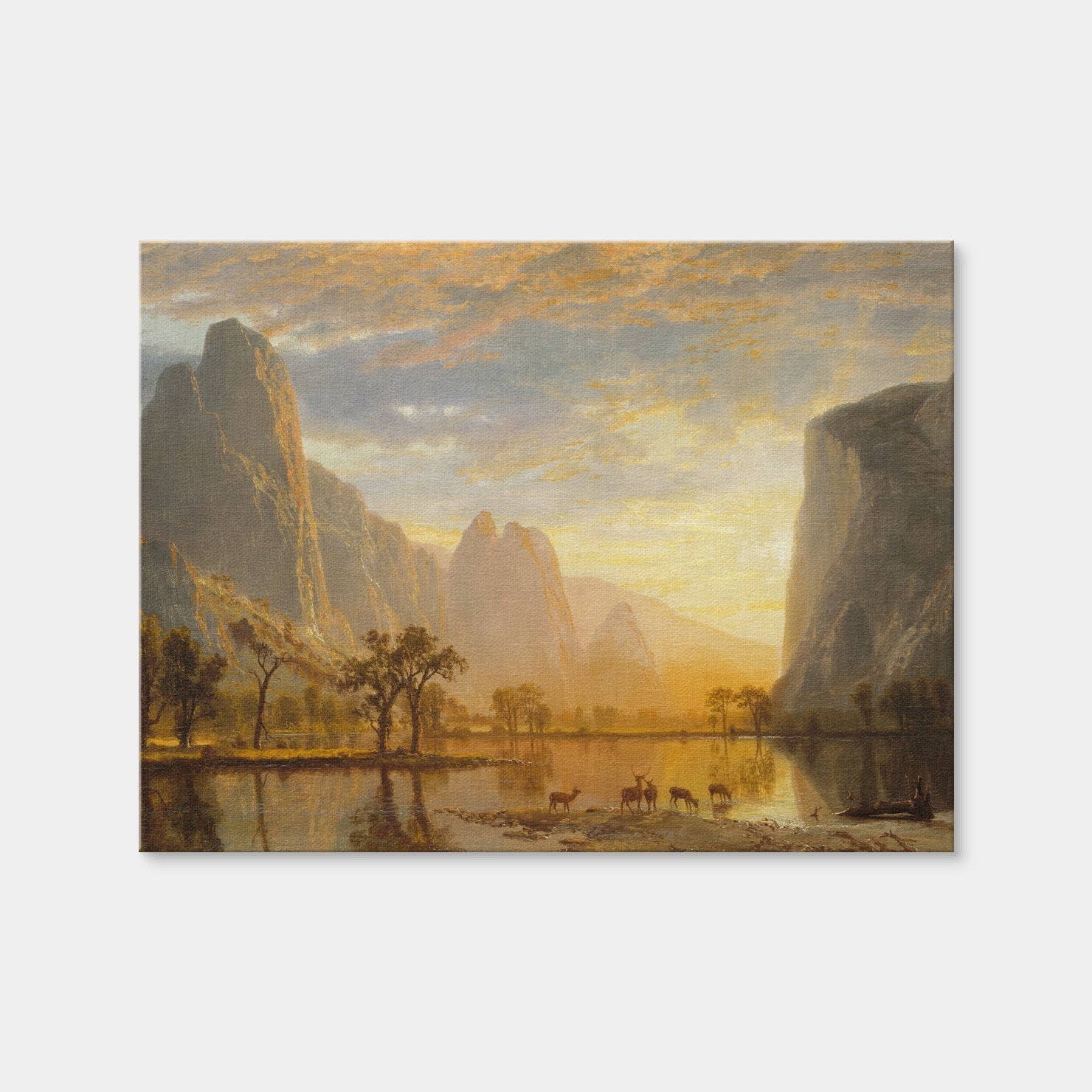AUTO-MOCKUP WHITE | Valley of the Yosemite | 1 Piece | Gallery Wrap | group=4x3