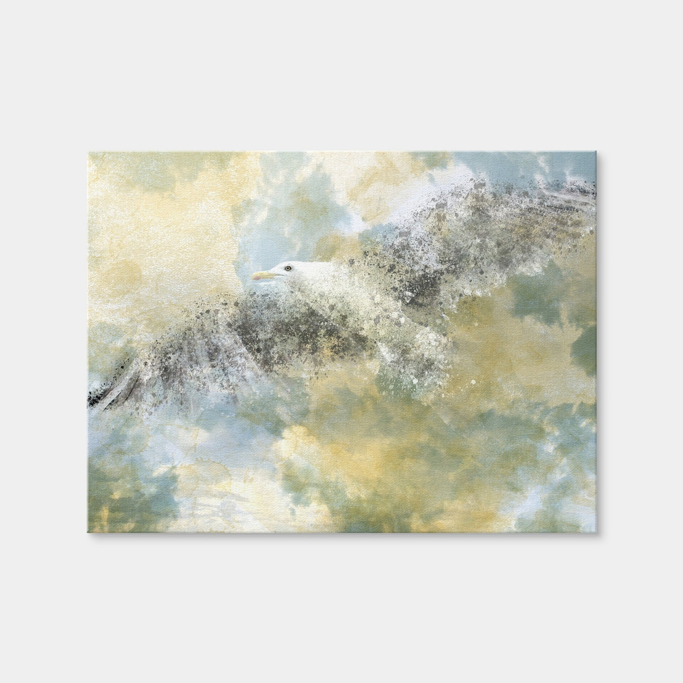 AUTO-MOCKUP WHITE | Vanishing Seagull | 1 Piece | Gallery Wrap | group=4x3