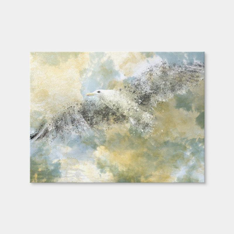 AUTO-MOCKUP WHITE | Vanishing Seagull | 1 Piece | Gallery Wrap | group=4x3