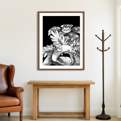AUTO-MOCKUP ROOM | Venasaur Wall Art