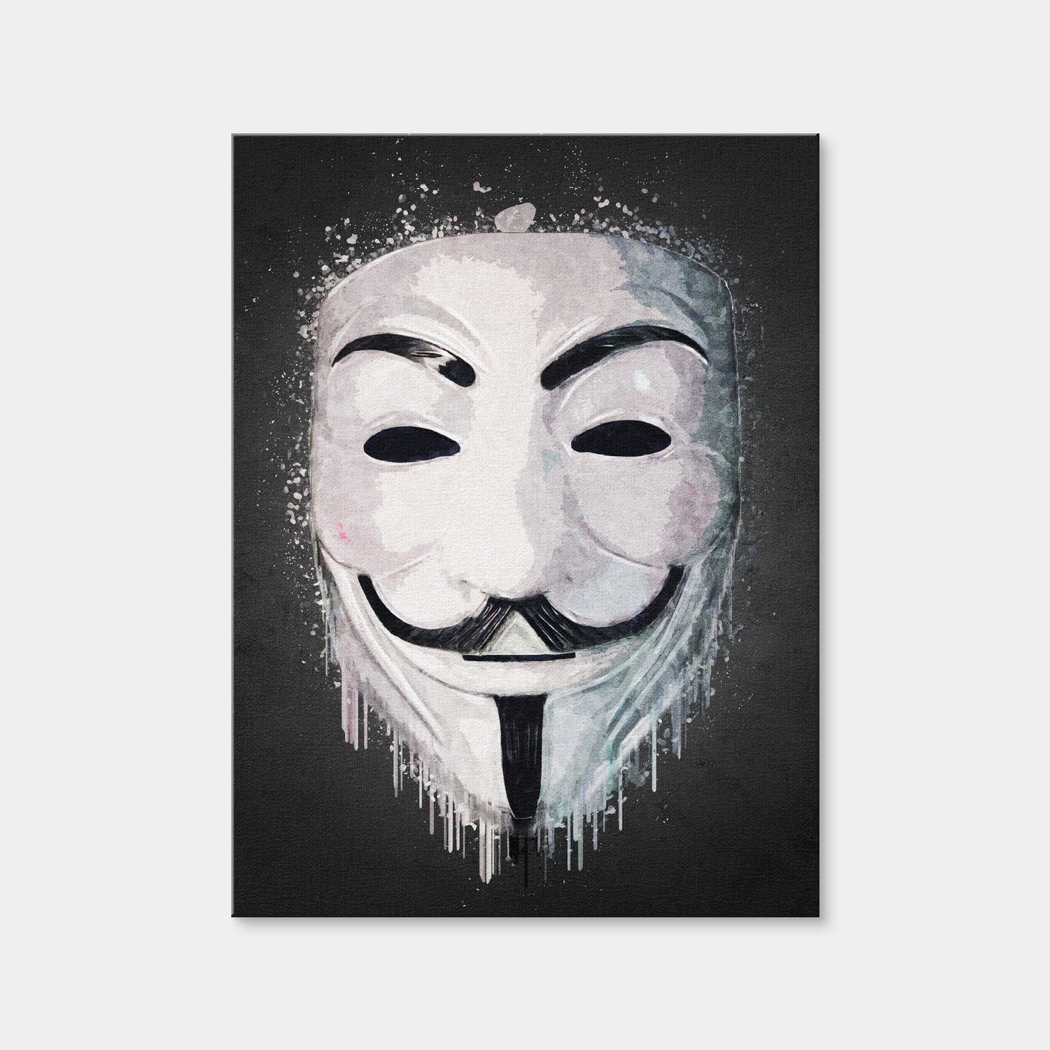 AUTO-MOCKUP WHITE | Vendetta Portrait | 1 Piece | Gallery Wrap Canvas | group=3x4