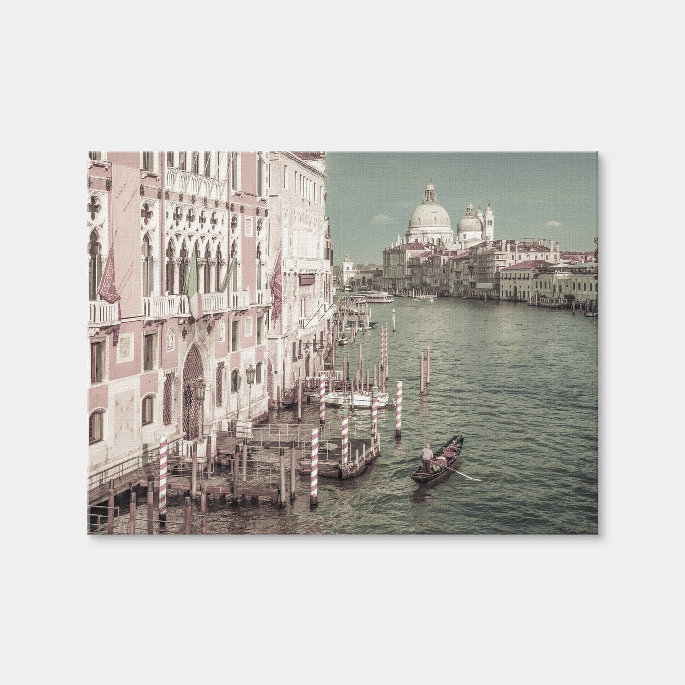 AUTO-MOCKUP WHITE | Venice Canal Grande & Santa Maria Della Salute | 1 Piece | Gallery Wrap | group=4x3