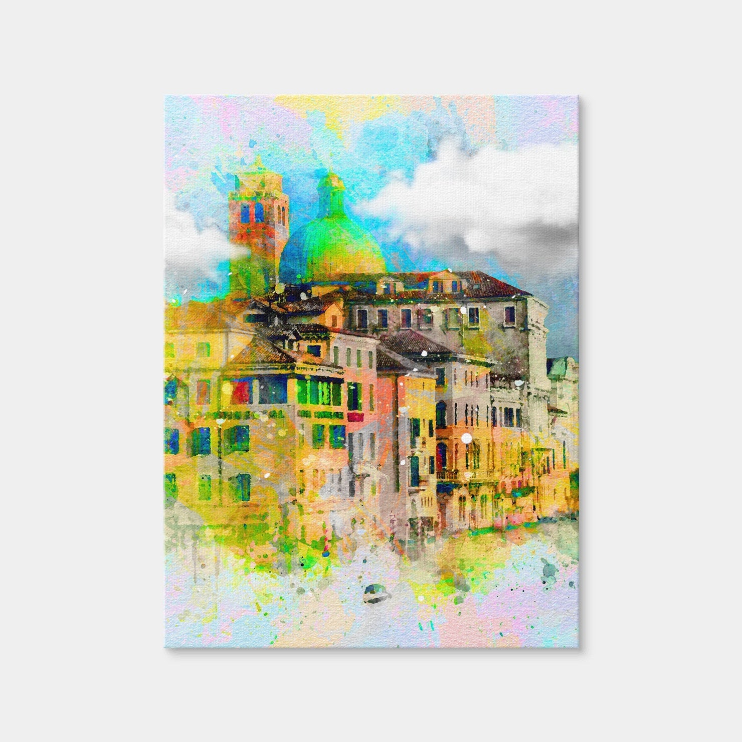 AUTO-MOCKUP WHITE | Venice Colors | 1 Piece | Gallery Wrap | group=3x4