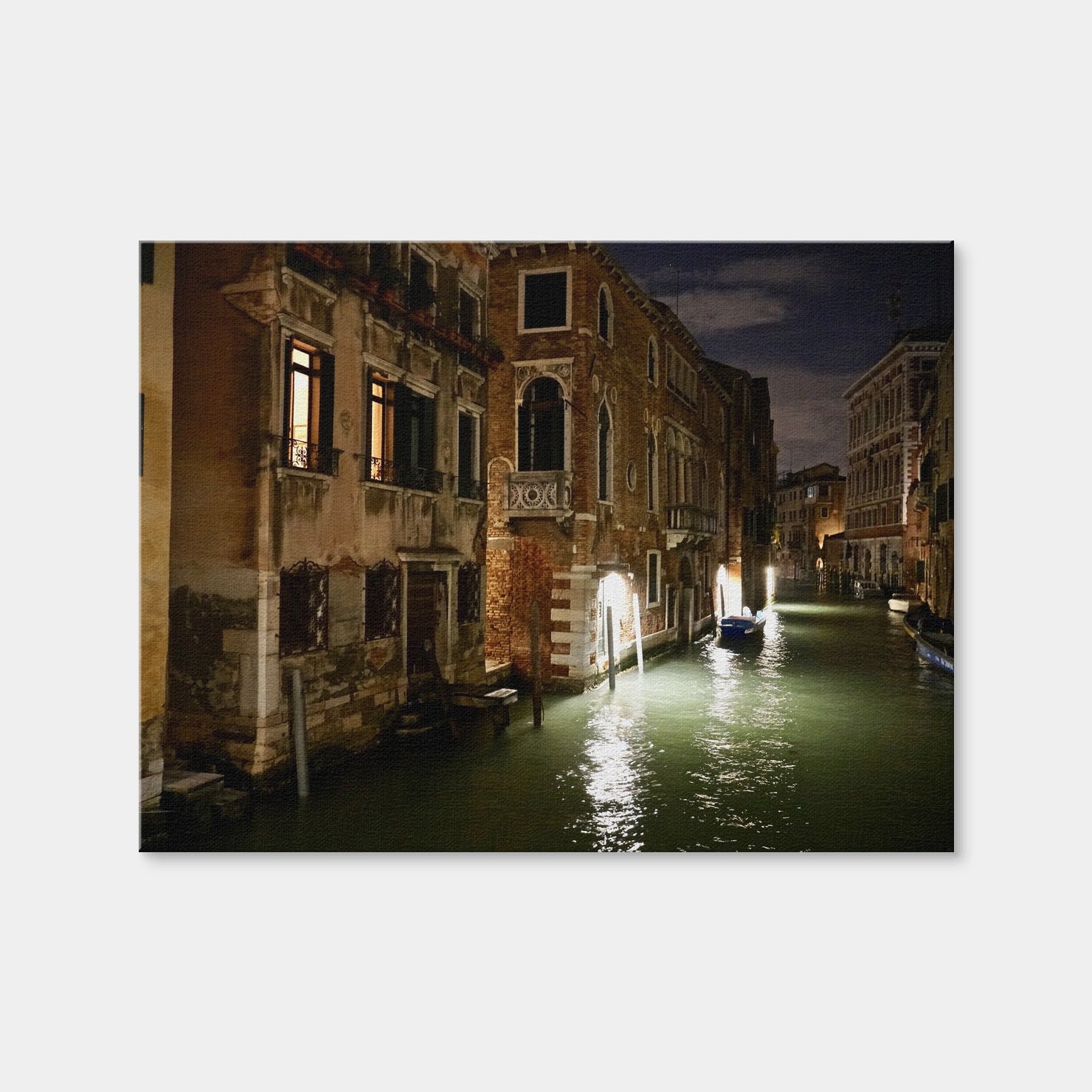 AUTO-MOCKUP WHITE | Venice Night | 1 Piece | Gallery Wrap | group=4x3