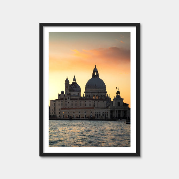 Venice Sunset Wall Art — Framed Print Format preview