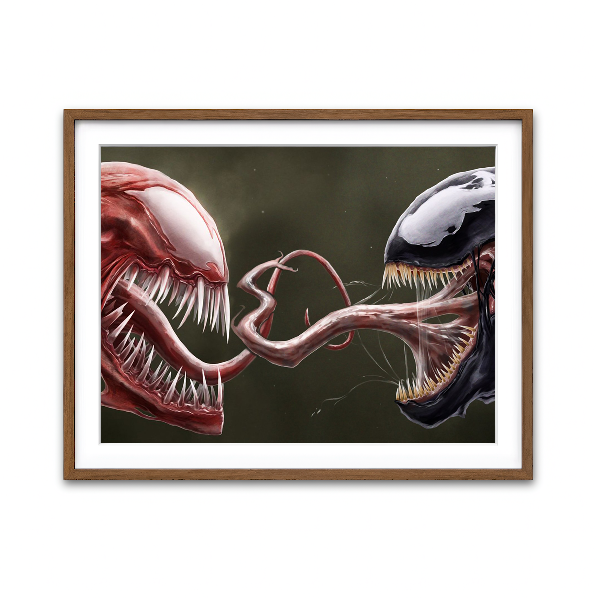 Framed Print 4x3 Walnut