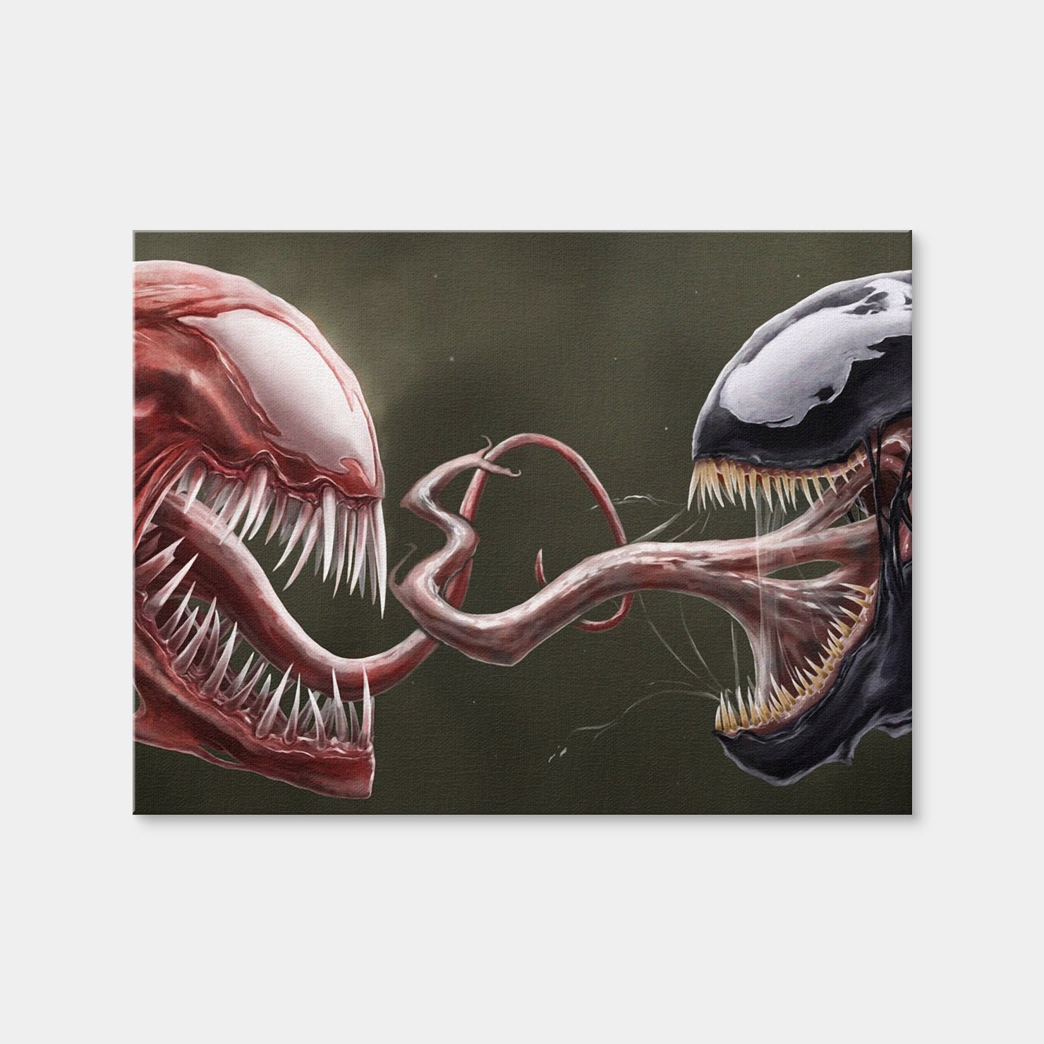 AUTO-MOCKUP WHITE | Venom vs. Carnage | 1 Piece | Gallery Wrap | group=4x3