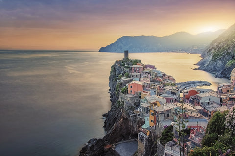 Vernazza Sunset Wall Art