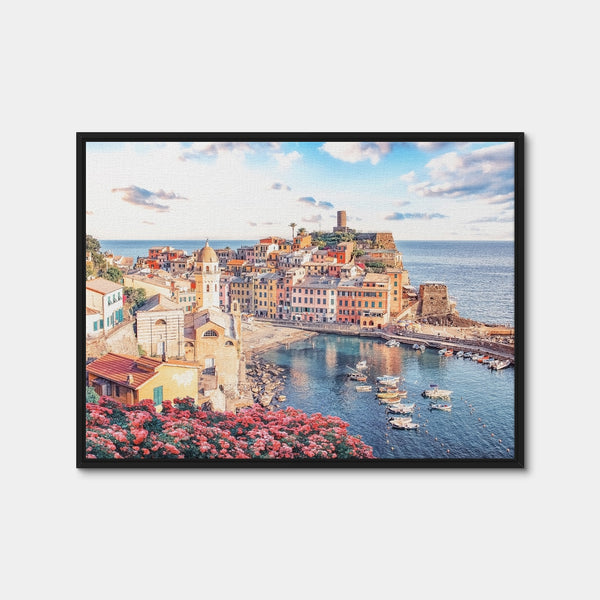 Vernazza Wall Art — Framed Canvas Format preview