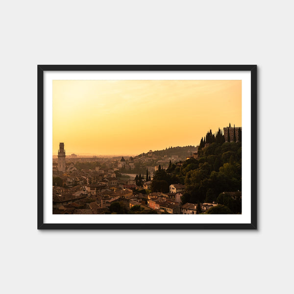 Verona Panorama Wall Art — Framed Print Format preview