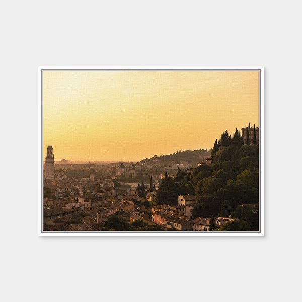 Verona Panorama Wall Art — Framed Canvas Format preview
