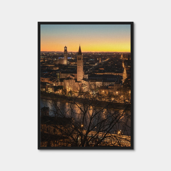 Verona Wall Art — Framed Canvas Format preview