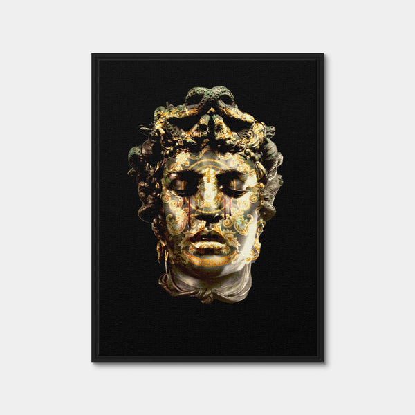 Versace Tears Wall Art — Framed Canvas Format preview