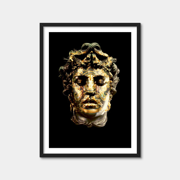 Versace Tears Wall Art — Framed Print Format preview