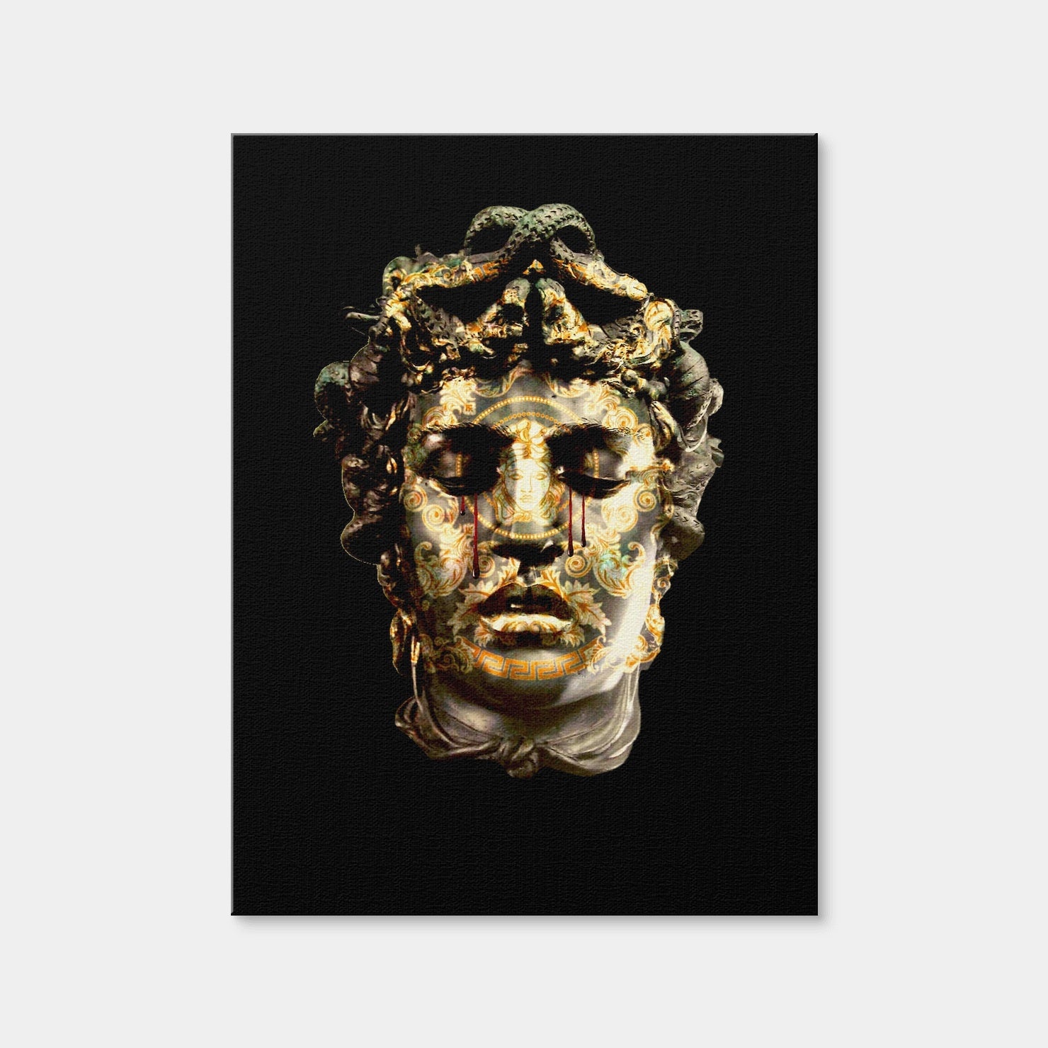 AUTO-MOCKUP WHITE | Versace Tears | 1 Piece | Gallery Wrap | group=3x4