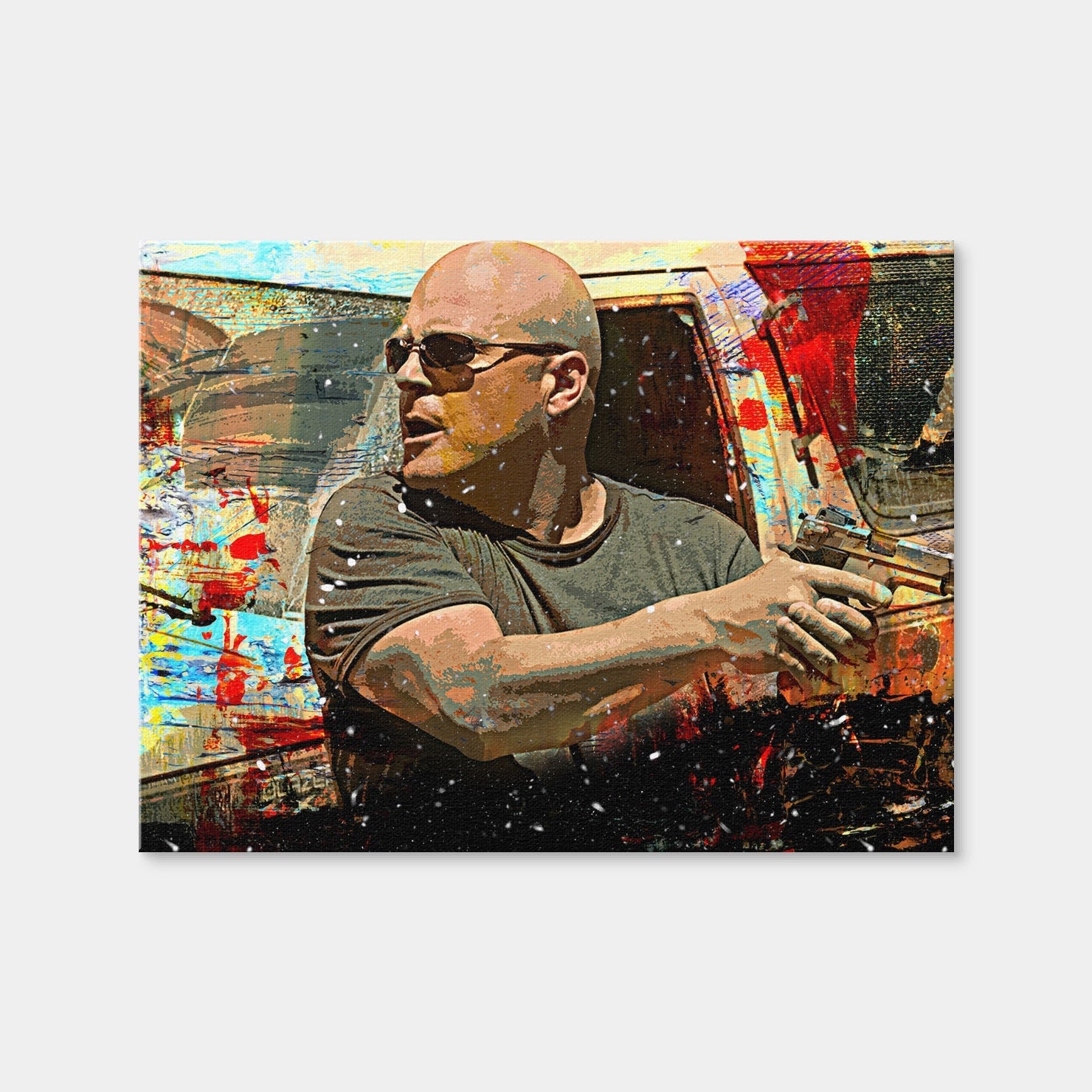 AUTO-MOCKUP WHITE | Vic Mackey | 1 Piece | Gallery Wrap | group=4x3