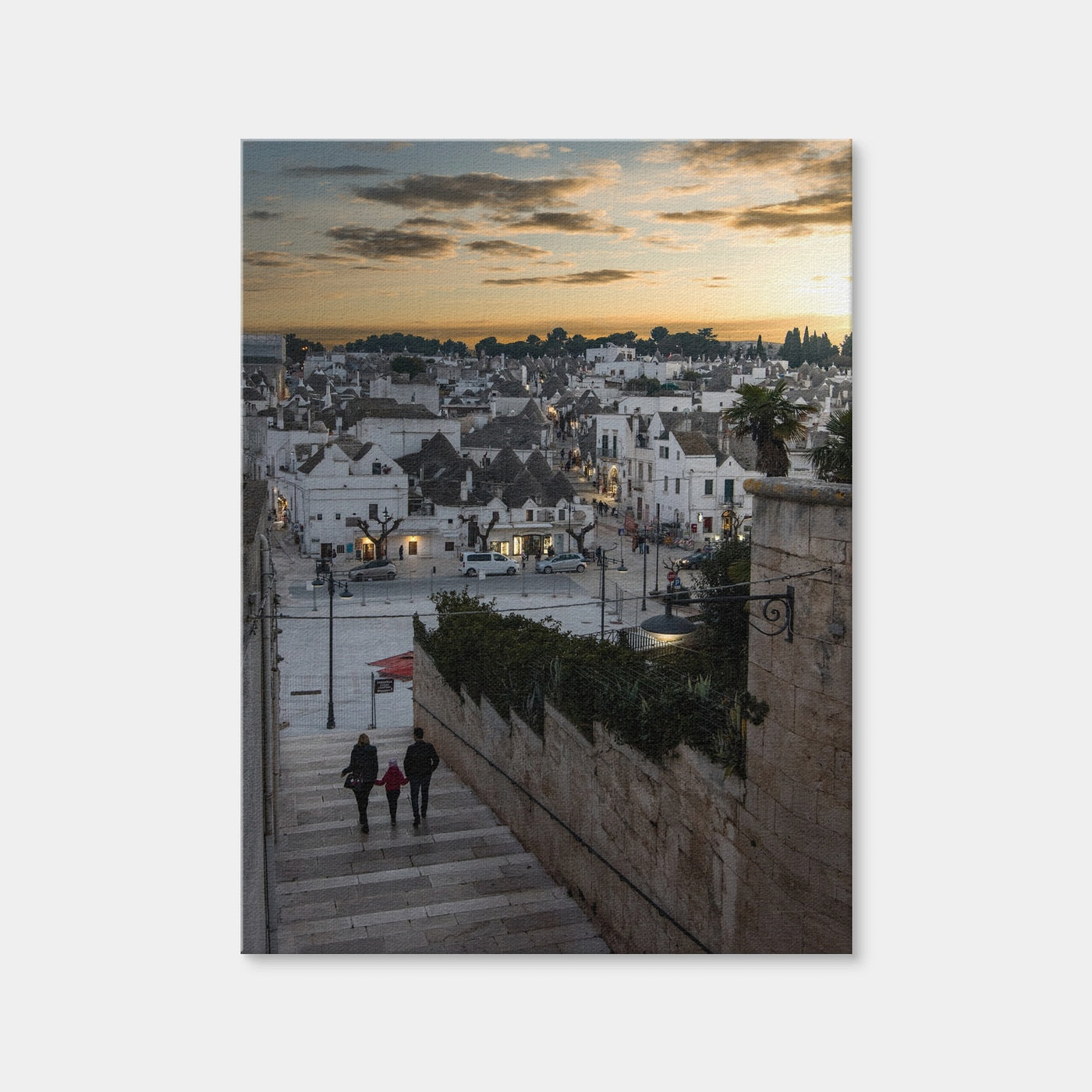 AUTO-MOCKUP WHITE | View of Alberobello | 1 Piece | Gallery Wrap Canvas | group=3x4