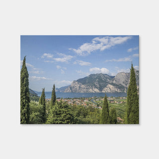 AUTO-MOCKUP WHITE | View to Lake Garda | 1 Piece | Gallery Wrap Canvas | group=4x3