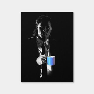 AUTO-MOCKUP WHITE | Vincent With His mug | 1 Piece | Gallery Wrap | group=3x4