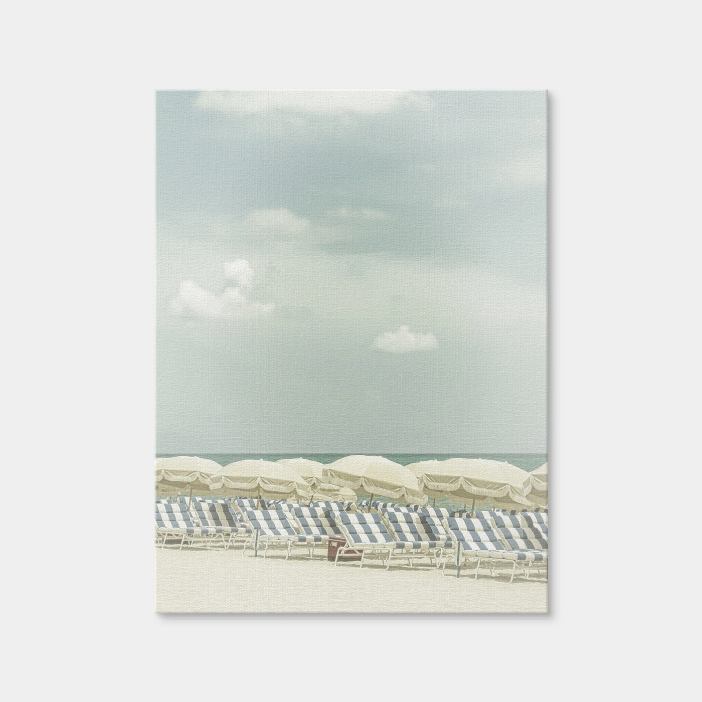 AUTO-MOCKUP WHITE | Vintage Beach Scene | 1 Piece | Gallery Wrap | group=3x4
