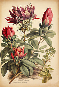 Vintage Botanical Print Series 10 Wall Art