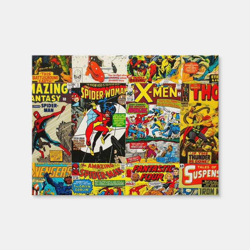 AUTO-MOCKUP WHITE | Vintage Comic Covers | 1 Piece | Gallery Wrap | group=4x3