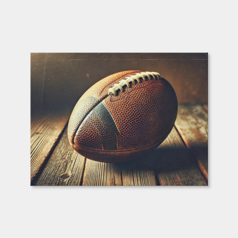 AUTO-MOCKUP WHITE | Vintage Football | 1 Piece | Gallery Wrap | group=4x3