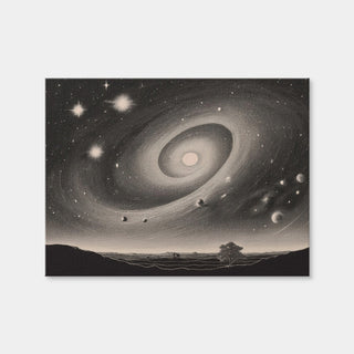 AUTO-MOCKUP WHITE | Vintage Galxy Art | 1 Piece | Gallery Wrap | group=4x3