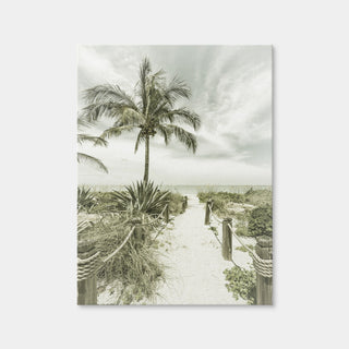 AUTO-MOCKUP WHITE | Vintage Path to the Beach | 1 Piece | Gallery Wrap | group=3x4