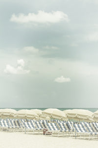 Vintage beach scene Wall Art