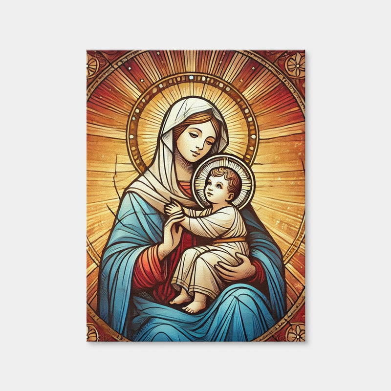 AUTO-MOCKUP WHITE | Virgin Mary | 1 Piece | Gallery Wrap | group=3x4