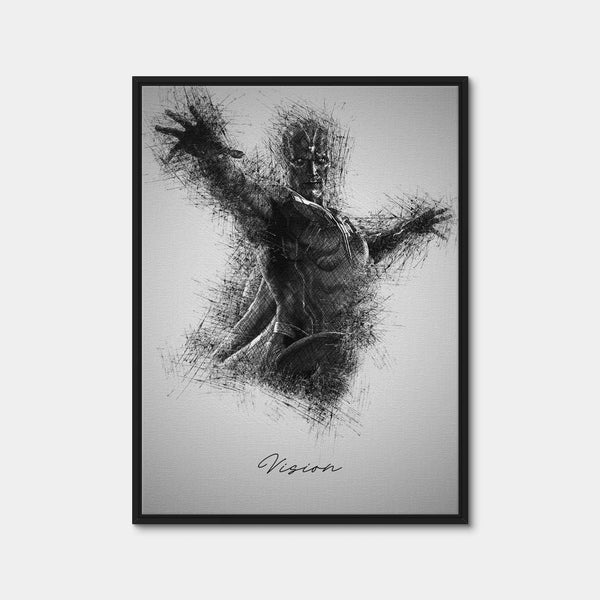 Vision Wall Art — Framed Canvas Format preview