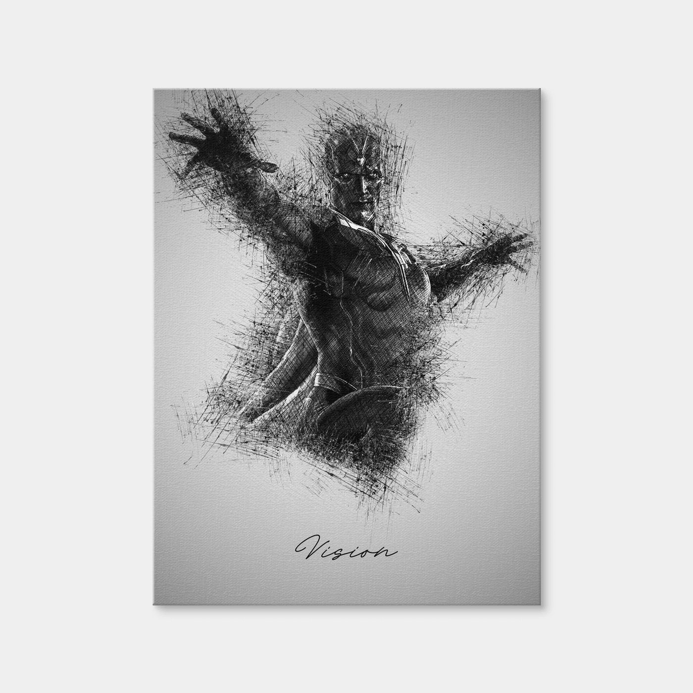 AUTO-MOCKUP WHITE | Vision | 1 Piece | Gallery Wrap | group=3x4