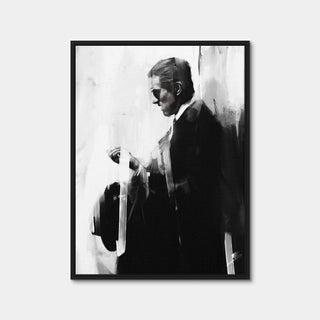 AUTO-MOCKUP WHITE | Vito Corleone | 1 Piece | Black Framed Canvas | group=3x4
