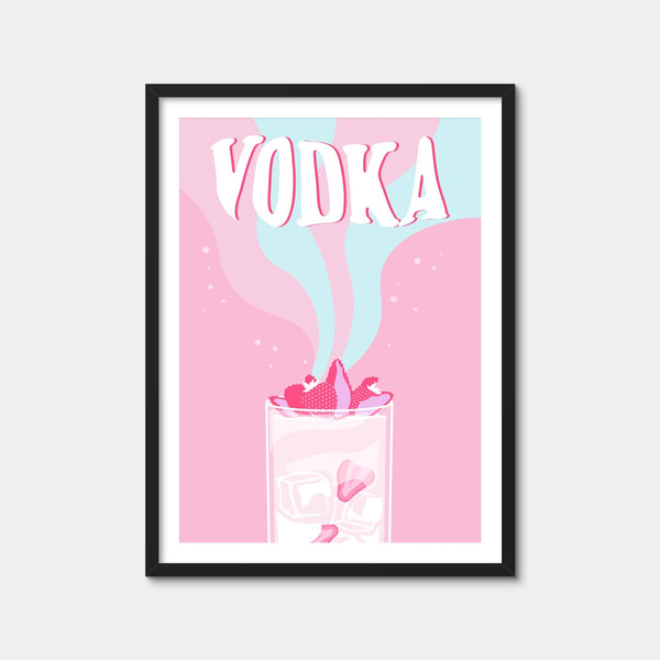 Vodka on Ice Wall Art — Framed Print Format preview