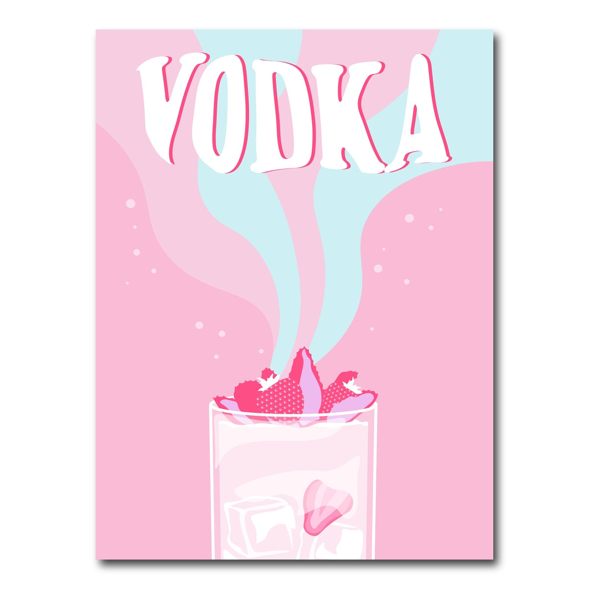 AUTO-MOCKUP WHITE | Vodka on Ice | 1 Piece | Gallery Wrap Canvas | group=3x4