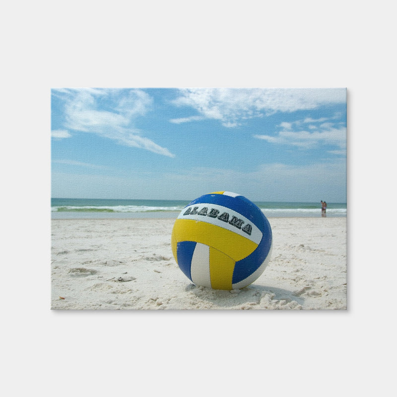 AUTO-MOCKUP WHITE | Volleyball on the Beach at Gulf State Park | 1 Piece | Gallery Wrap Canvas | group=4x3