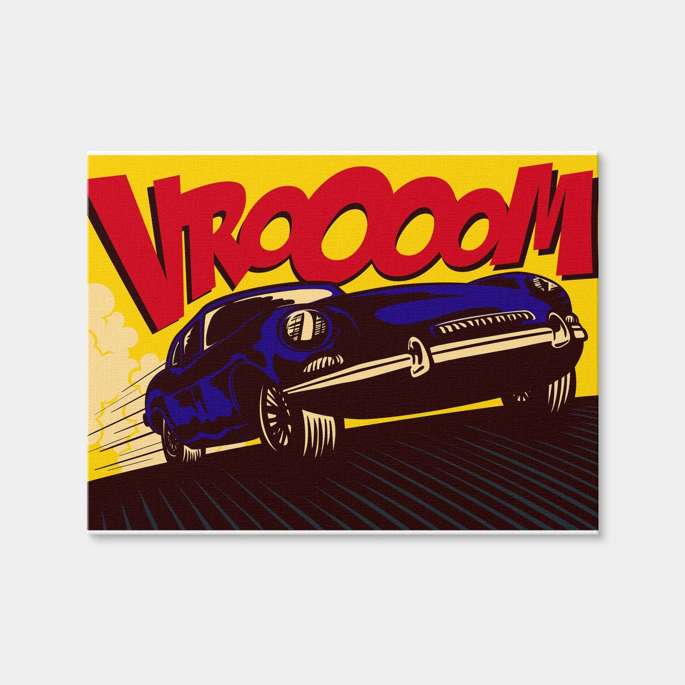 AUTO-MOCKUP WHITE | Vroom | 1 Piece | Gallery Wrap Canvas | group=4x3