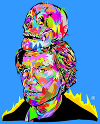 WARHOL SKULL Wall Art