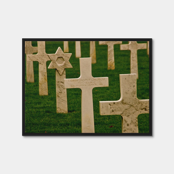 WWI American Cemetery, France Wall Art — Framed Canvas Format preview