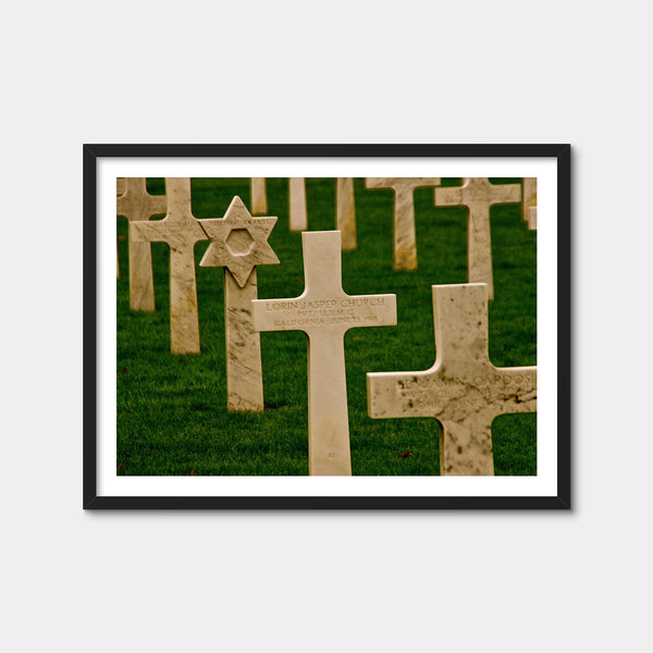 WWI American Cemetery, France Wall Art — Framed Print Format preview