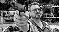 Walter Sobchak Grayscale Wall Art