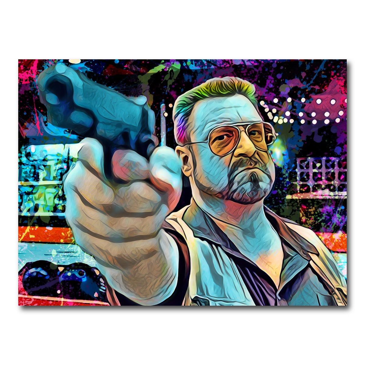 AUTO-MOCKUP WHITE | Walter Sobchak | 1 Piece | Gallery Wrapped | group=4x3