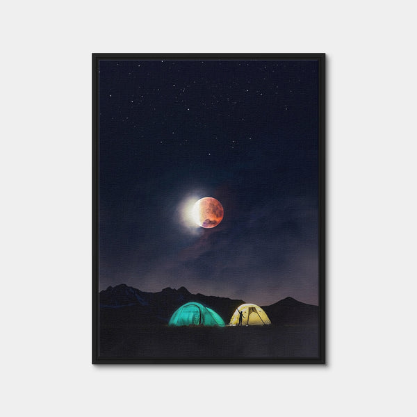 Wanderlust Wall Art — Framed Canvas Format preview
