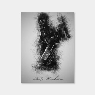 AUTO-MOCKUP WHITE | War Machine | 1 Piece | Gallery Wrap | group=3x4