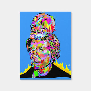 AUTO-MOCKUP WHITE | Warhol Skull | 1 Piece | Gallery Wrap | group=3x4