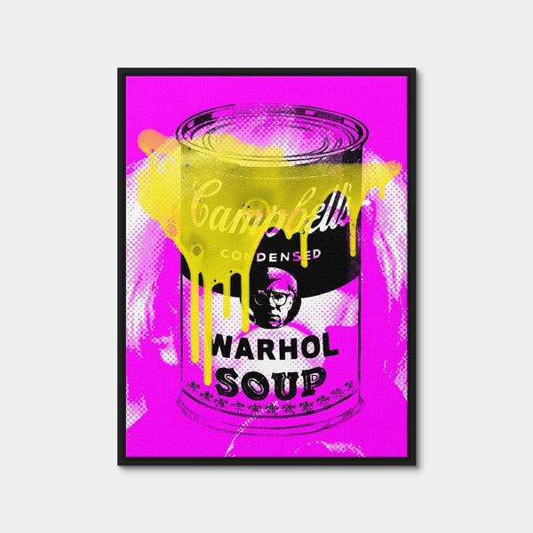 Warhol Soup 1 Wall Art — Framed Canvas Format preview
