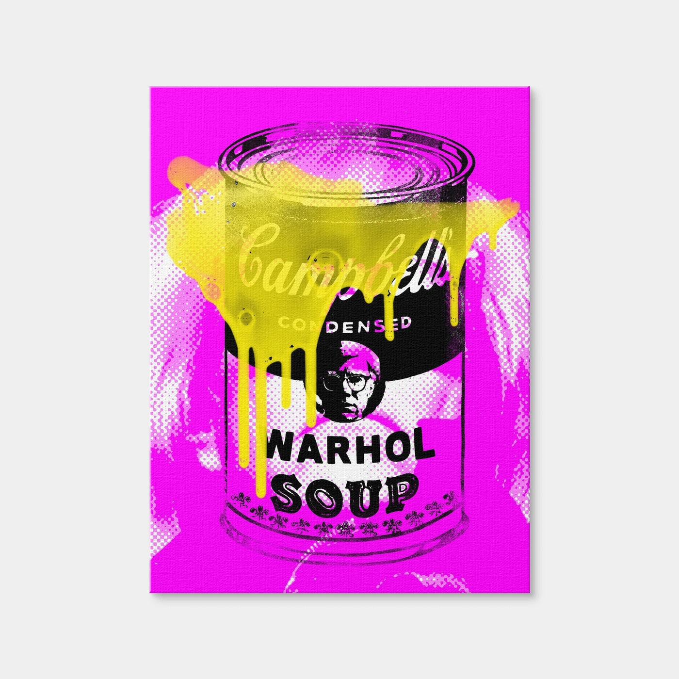 AUTO-MOCKUP WHITE | Warhol Soup 1 | 1 Piece | Gallery Wrap | group=3x4