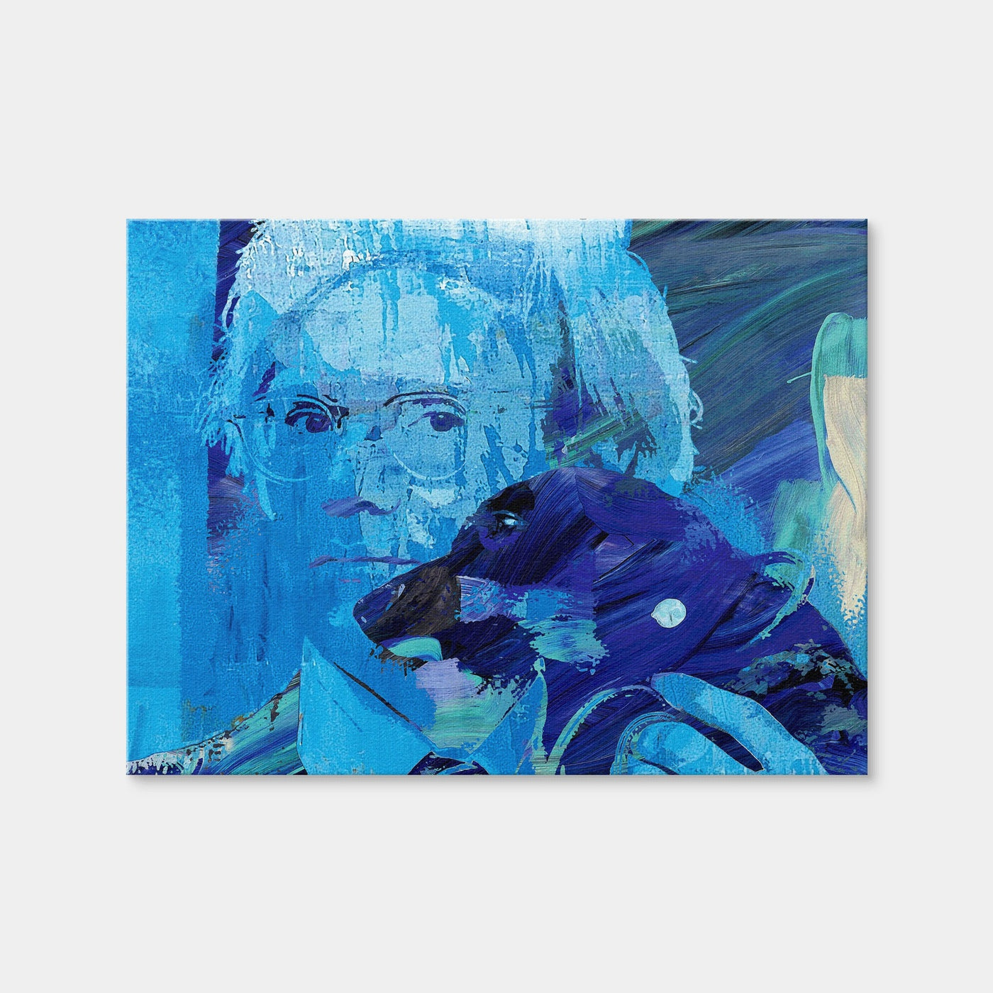 AUTO-MOCKUP WHITE | Warhol and Archie | 1 Piece | Gallery Wrap | group=4x3